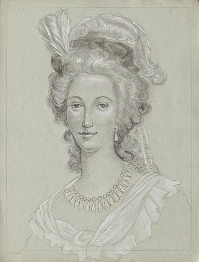 Queen Marie Antoinette by Franz von Matsch