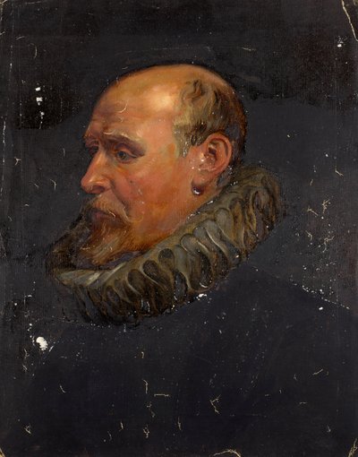 Portrait of a Gentleman with Ruff by Franz von Matsch