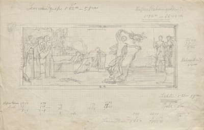 Dancer on an Ancient Greek Theater Stage by Franz von Matsch