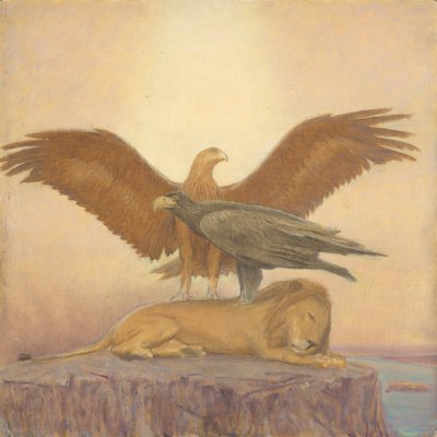 Animal Study by Franz von Matsch