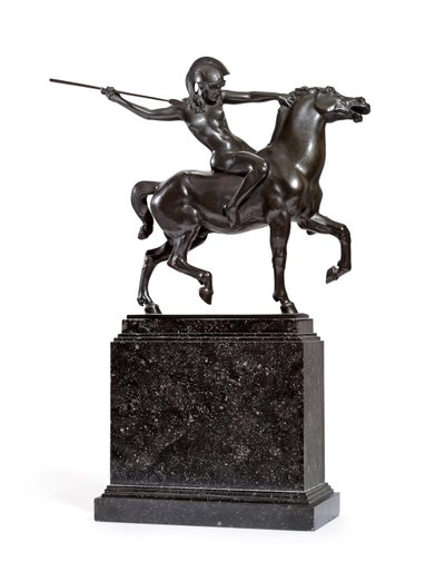 Amazon on Horseback by Franz von Stuck