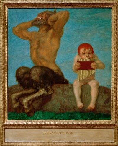Dissonance by Franz von Stuck