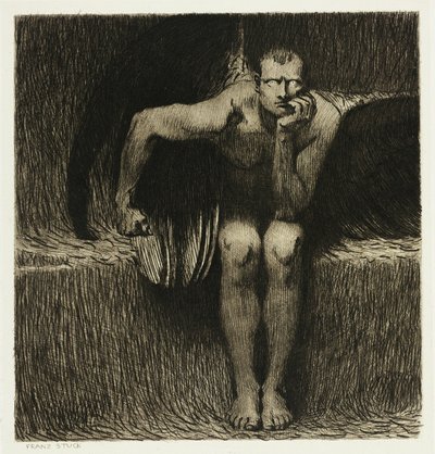Lucifer by Franz von Stuck
