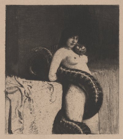 Sensuality by Franz von Stuck
