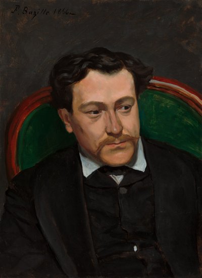 Edouard Blau, probably 1869 by Frédéric Bazille