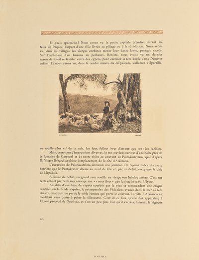 Corfu. Olive Grove by Frédéric Boissonnas