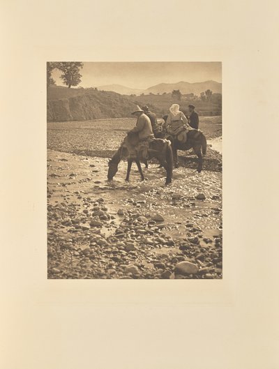The Ford of Elison, near Megalopolis by Frédéric Boissonnas