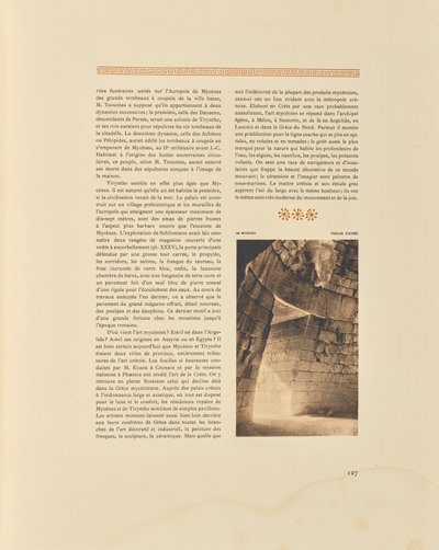 Mycenae. Tholos of Atreus by Frédéric Boissonnas