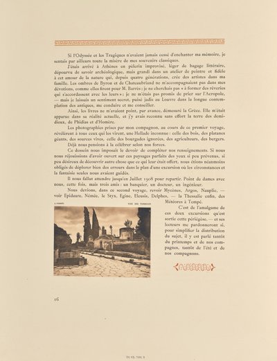 Pompeii. Street of Tombs by Frédéric Boissonnas