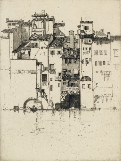 On the Arno, 20th Century by Fred Richards