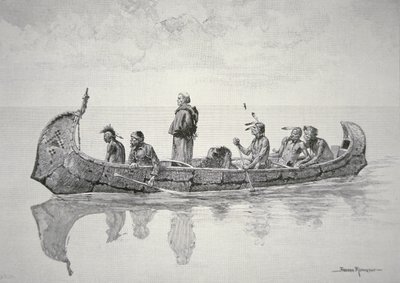 The Missionary by Frederic (after) Remington