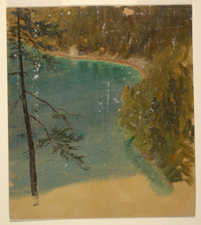 Alpine Lake by Frederic Edwin Church