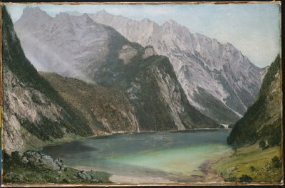 Alpine Lake by Frederic Edwin Church