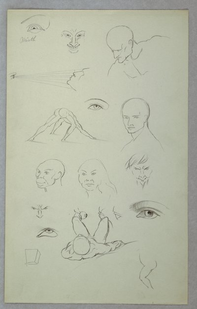 Anatomical Studies by Frederic Edwin Church