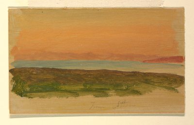 Athens, View from the Sea by Frederic Edwin Church
