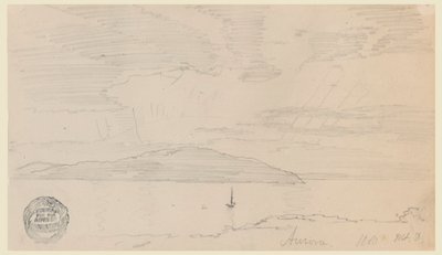 Aurora, Mount Desert Island by Frederic Edwin Church