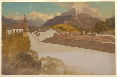 Berchtesgaden, Bavaria, General View by Frederic Edwin Church