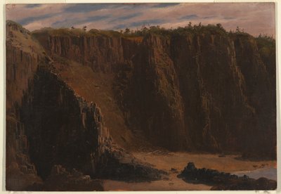 Cliffs at Grand Manan by Frederic Edwin Church