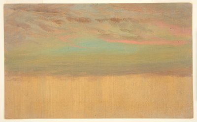 Cloud Study by Frederic Edwin Church