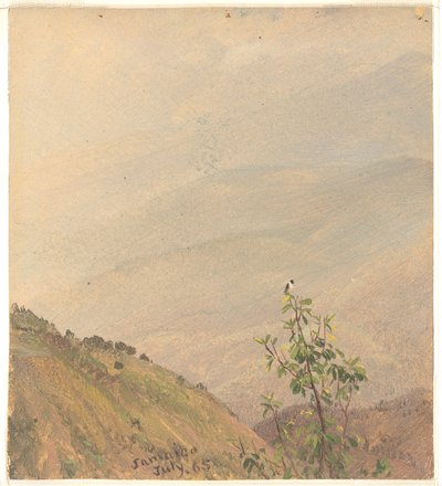Distant Hills, Jamaica by Frederic Edwin Church