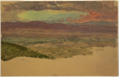 Hudson Valley Landscape by Frederic Edwin Church