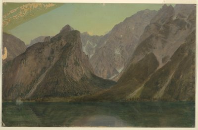 Königssee, near Berchtesgaden, Bavaria by Frederic Edwin Church