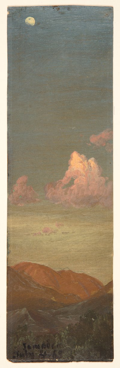 Landscape by Moonlight, Jamaica by Frederic Edwin Church
