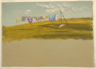 Laundry Hung Out to Dry by Frederic Edwin Church