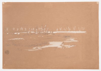 Marshy Landscape near Millinocket, Maine by Frederic Edwin Church