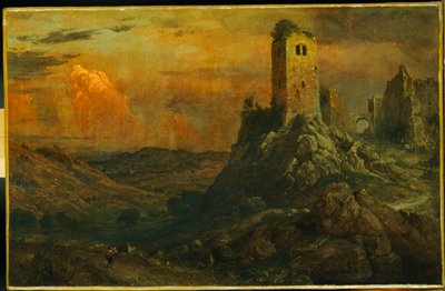 Mediterranean Castle by Frederic Edwin Church