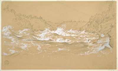 Niagara River Gorge by Frederic Edwin Church