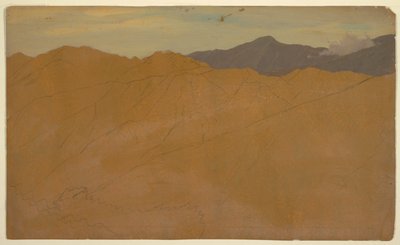 South American Mountains by Frederic Edwin Church