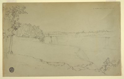 Studies. The Niagara Falls by Frederic Edwin Church