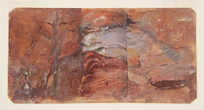 Study of Rocks, Petra by Frederic Edwin Church