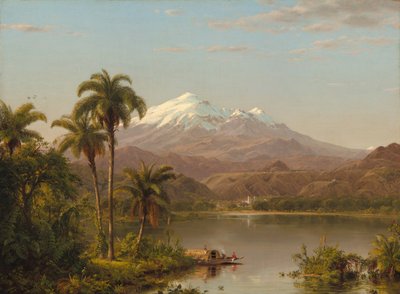 Tamaca Palms, 1854 by Frederic Edwin Church