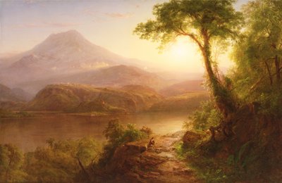 Tropical Scenery: South American Landscape by Frederic Edwin Church