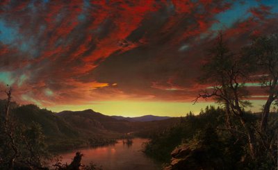 Twilight in the Wilderness by Frederic Edwin Church