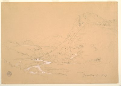 Valley Near Guaranda by Frederic Edwin Church