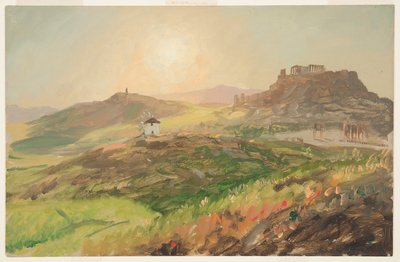 View of the Acropolis, Athens by Frederic Edwin Church
