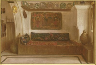 A House at Lindos, Rhodes by Frederic Leighton