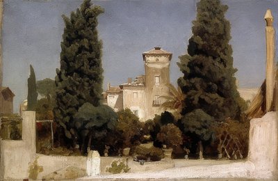 The Villa Malta, Rome by Frederic Leighton