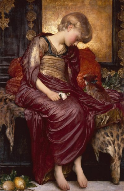 Kittens by Frederic Leighton