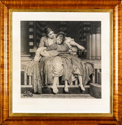 The Music Lesson by Frederic Leighton