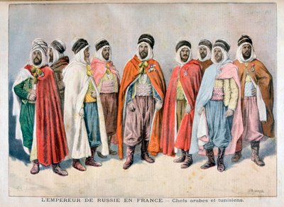 Arab and Tunisian Chiefs by Frederic Lix