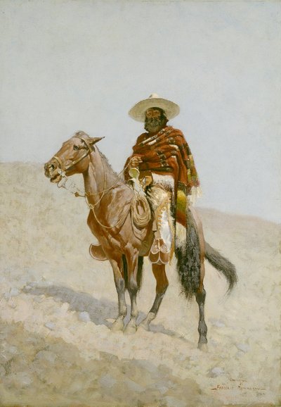 A Mexican Vaquero, 1890 by Frederic Remington