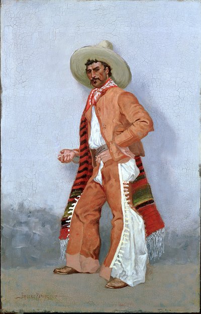 A Vaquero by Frederic Remington