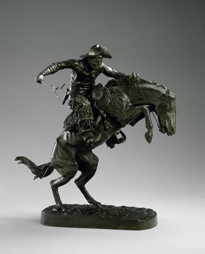 Bronco Buster by Frederic Remington