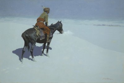 Friends or Foes? by Frederic Remington