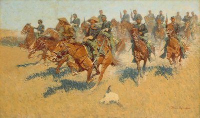 On the Southern Plains by Frederic Remington