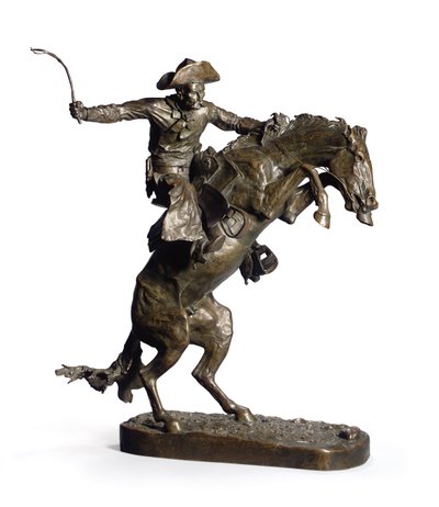 The Broncho Buster by Frederic Remington